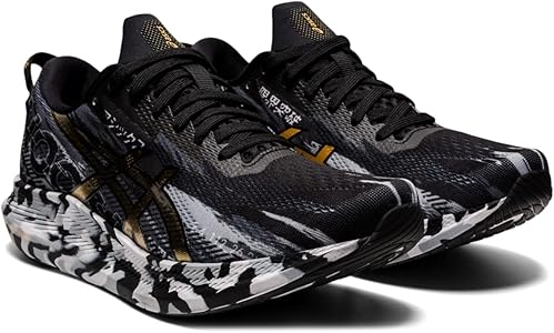 Amazon | ASICS Women's Noosa Tri 13 Running Shoes, 5M, Black/Pure
